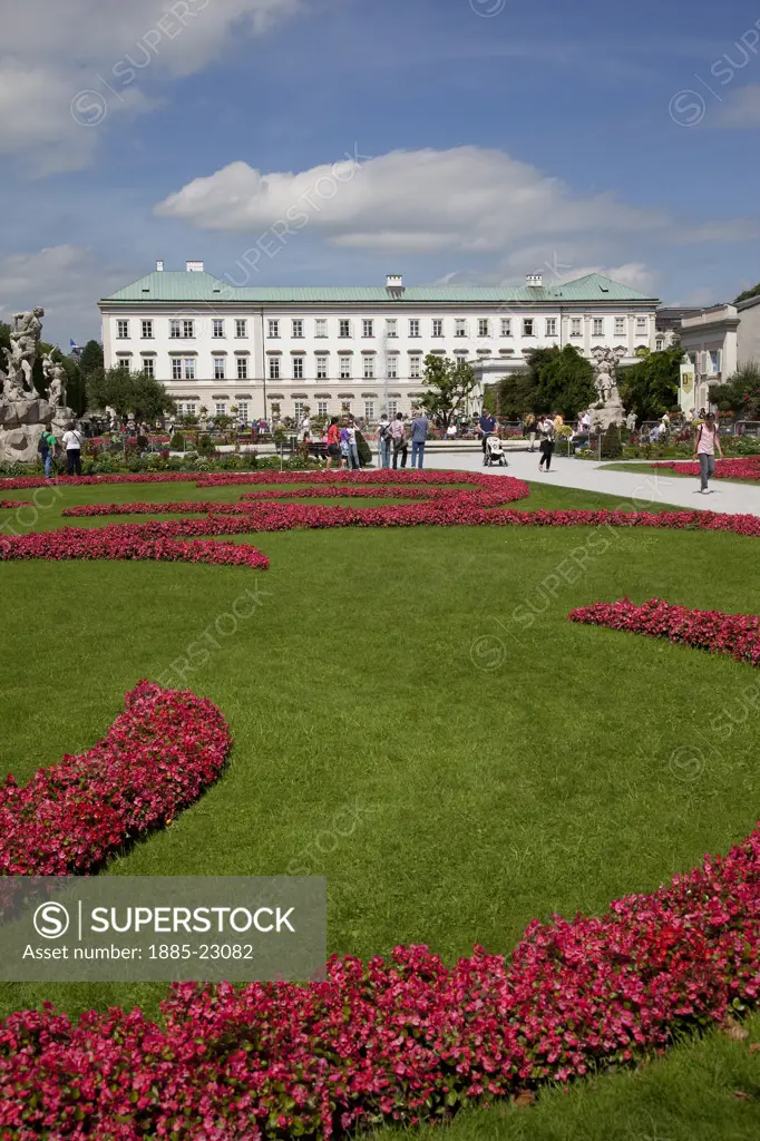 Austria, Salzburger Land, Salzburg, Mirabell Gardens