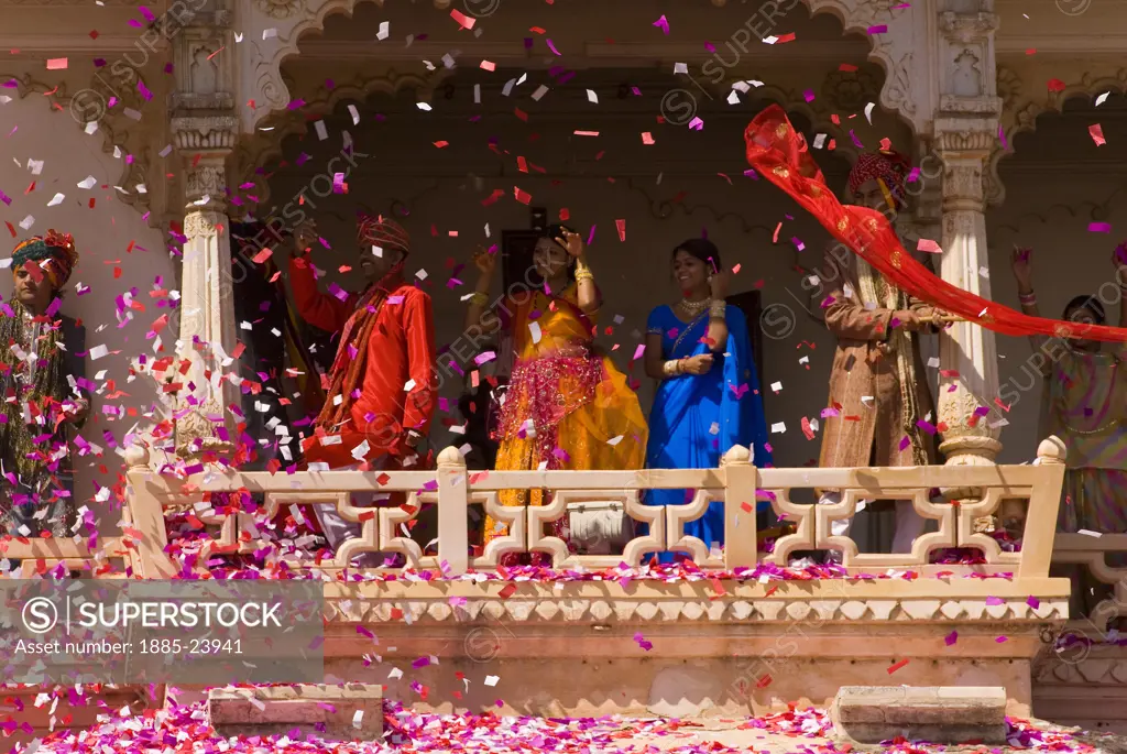 India, Rajasthan, Udaipur, Filming at The City Palace
