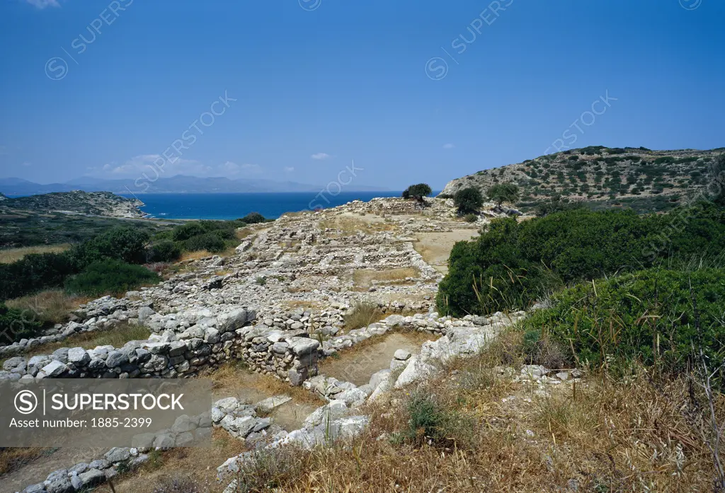 Greek Islands, Crete, Gournia, Ancient Minoan Site