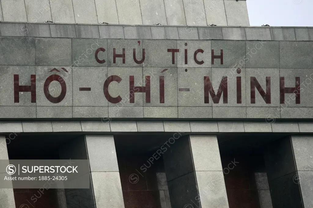 Vietnam, Hanoi, The Ho Chi Minh Mausoleum