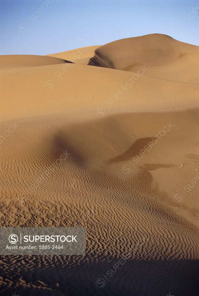 Morocco, , Tinfou, Sand Dunes