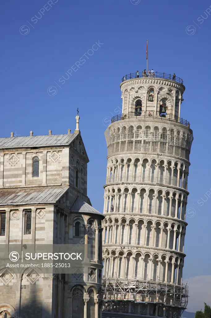 Italy, Tuscany, Pisa, The Leaning Tower - Torre Pendente