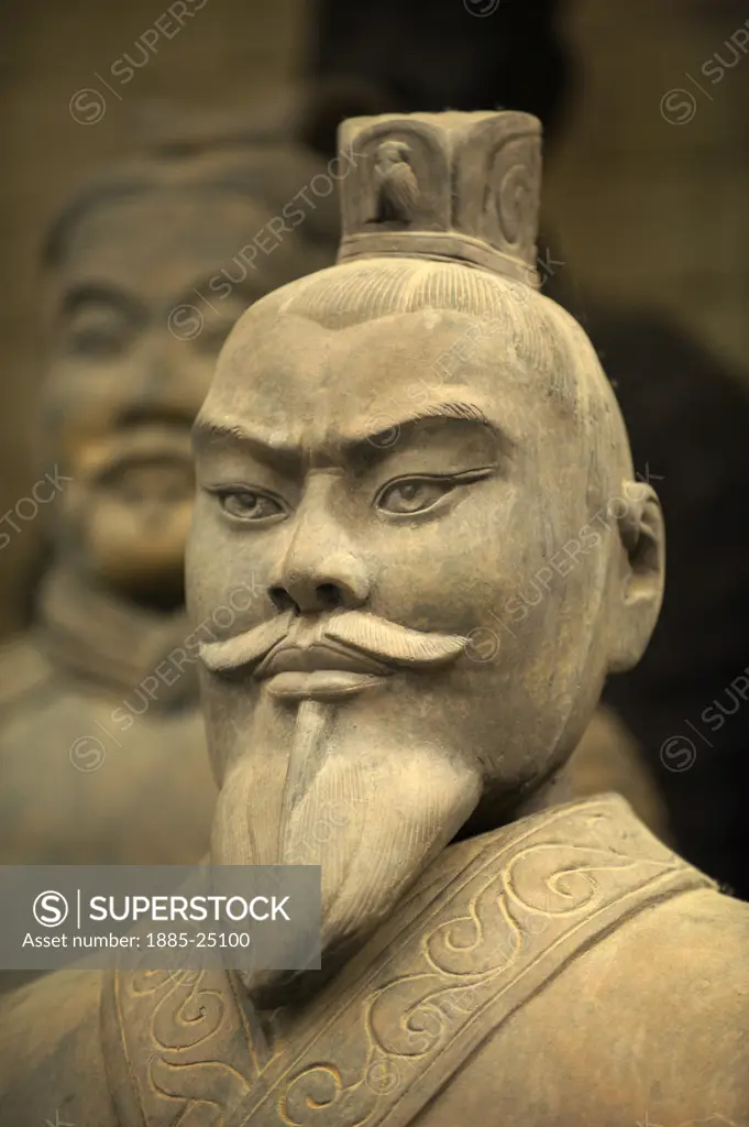 China, Xian, Model Terracotta Warriors