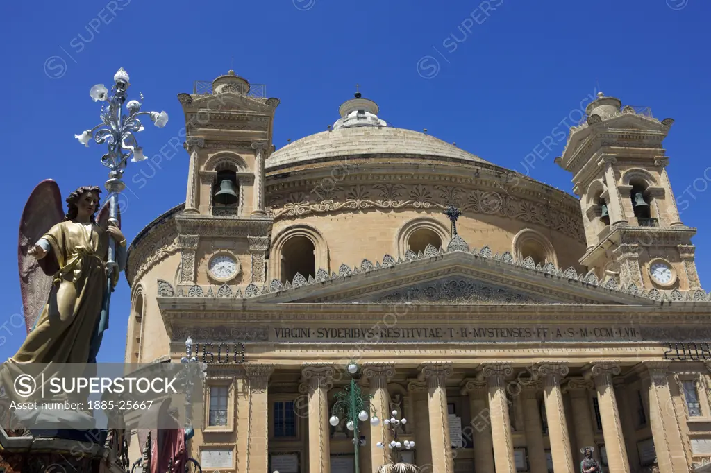 Maltese Islands, Malta, Mosta, Rotunda of St Marija Assunta
