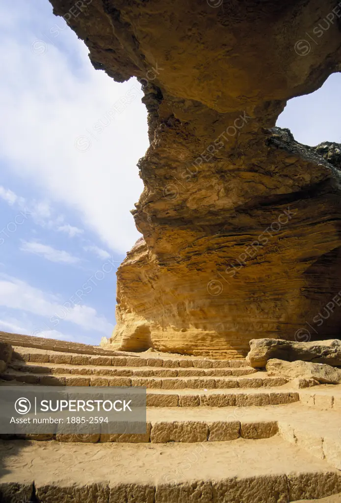 Tunisia, Cap Bon, El Haouaria (Ghar El Kebir), Roman Caves