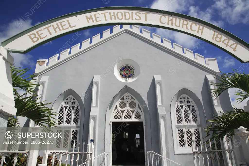 Caribbean, Barbados, Bridgetown, Bethel Methodist Church