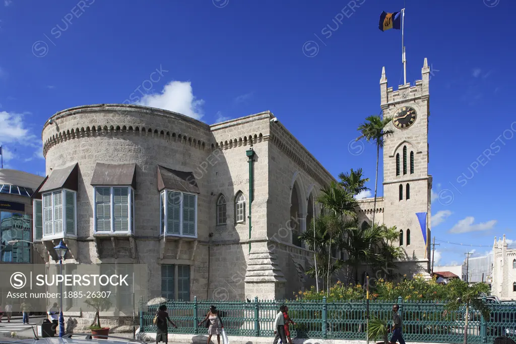 Caribbean, Barbados, Bridgetown, Parliament Building