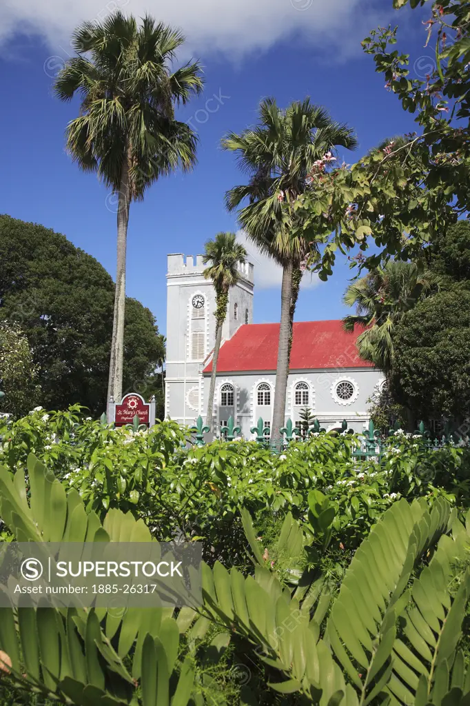 Caribbean, Barbados, Bridgetown, St Marys Church