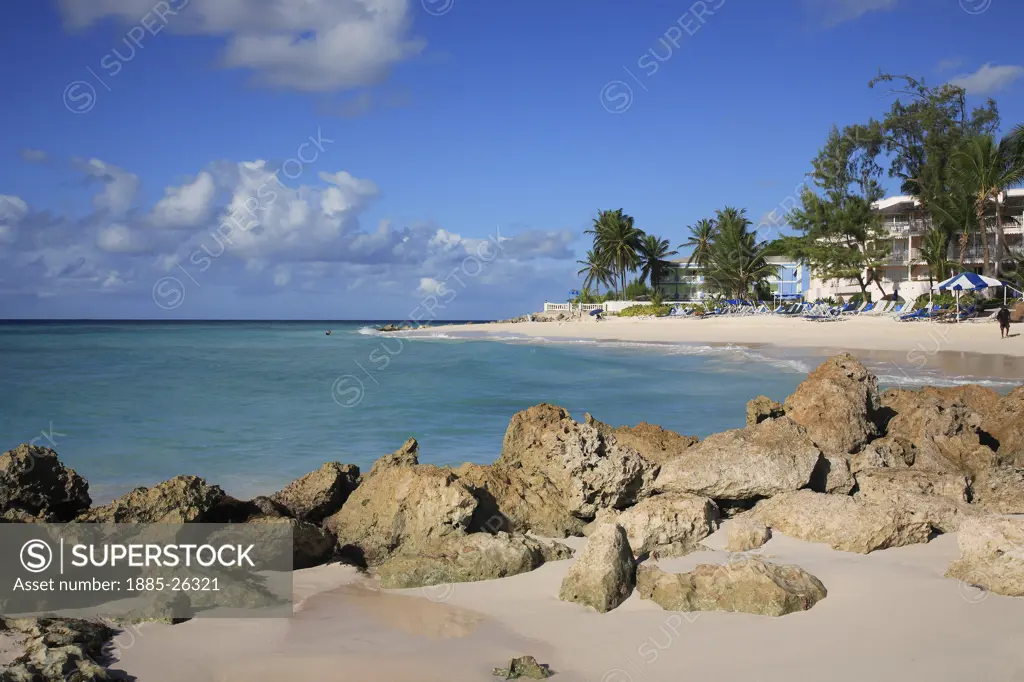 Caribbean, Barbados, Dover Beach, Beach scene
