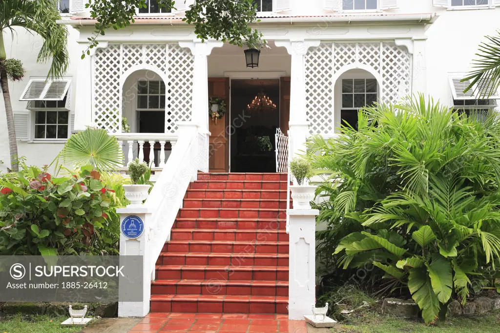 Caribbean, Barbados, St Philip, Sunbury Plantation House - exterior