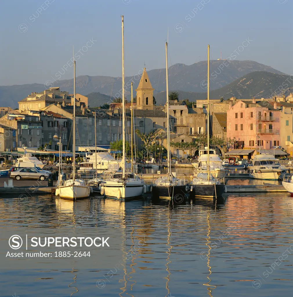 France, Corsica, St. Florent, Port De Plaisance
