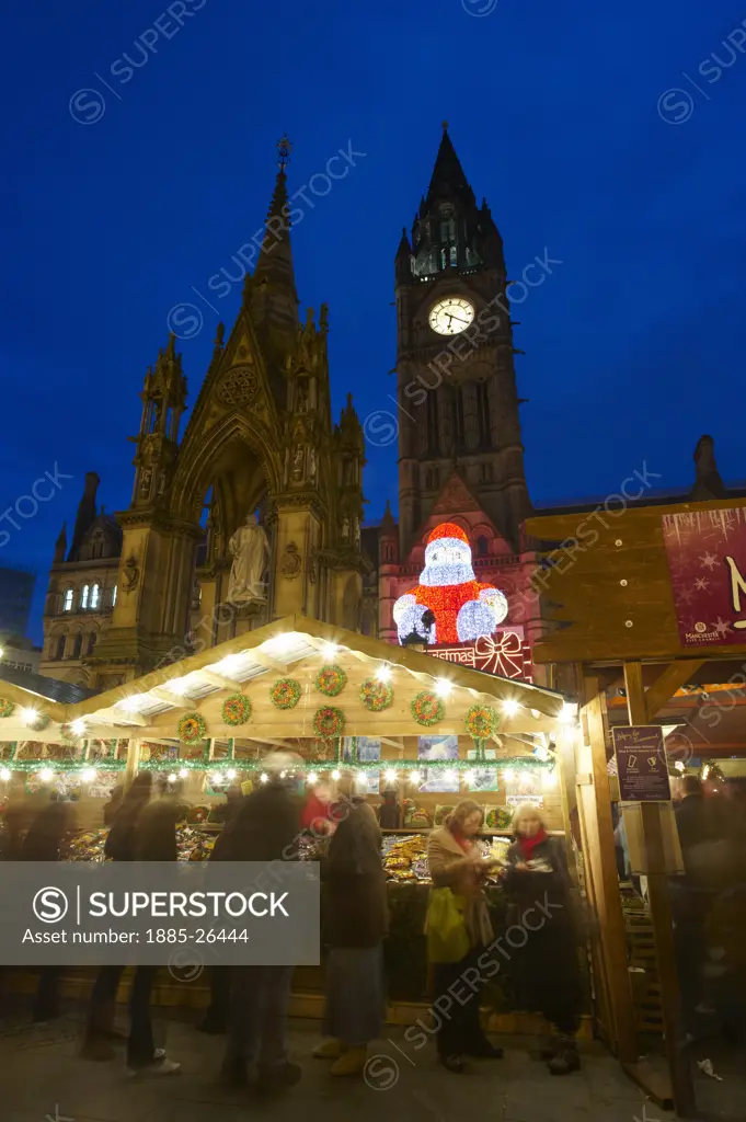 UK - England, Greater Manchester, Manchester, Christmas Markets