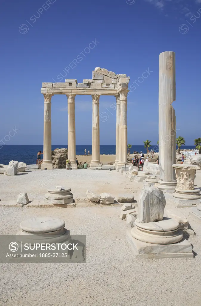 Turkey, Mediterranean, Side, Temple of Apollo