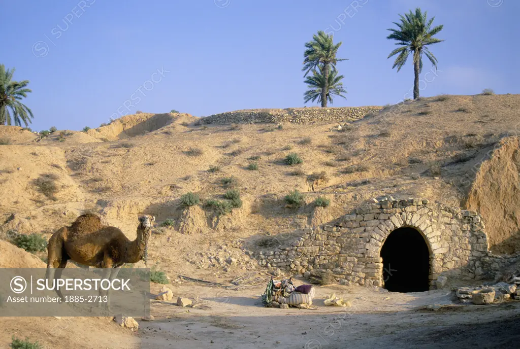 Tunisia, Gabes And Matmata, Matmata, Troglodyte Village