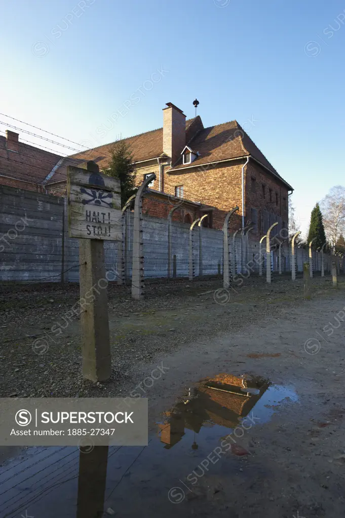 Poland, Oswiecim, Auschwitz concentration camp