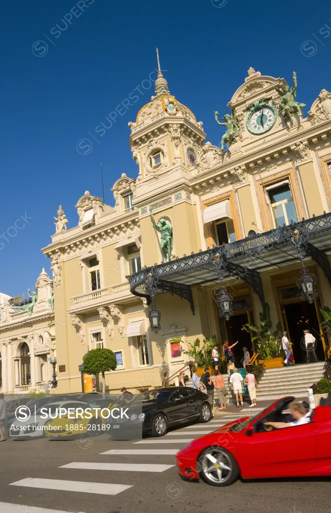Monaco, Cote dAzur, Monte Carlo, Grand Casino