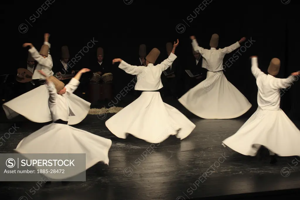 Turkey, Istanbul, Mevlana Whirling Dervishes