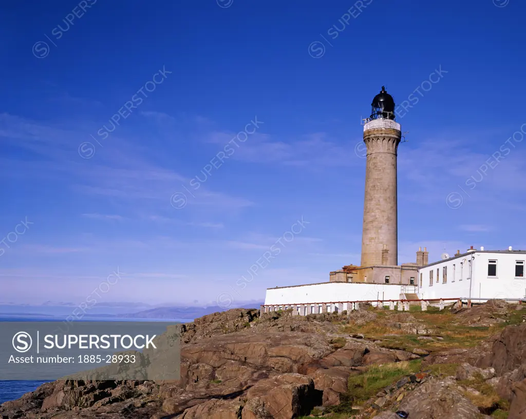 UK - Scotland, Lothian, Ardnamurchan Point, Ardnamurchan Lighthouse