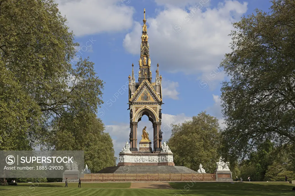 UK - England, London, Hyde Park - Albert Memorial