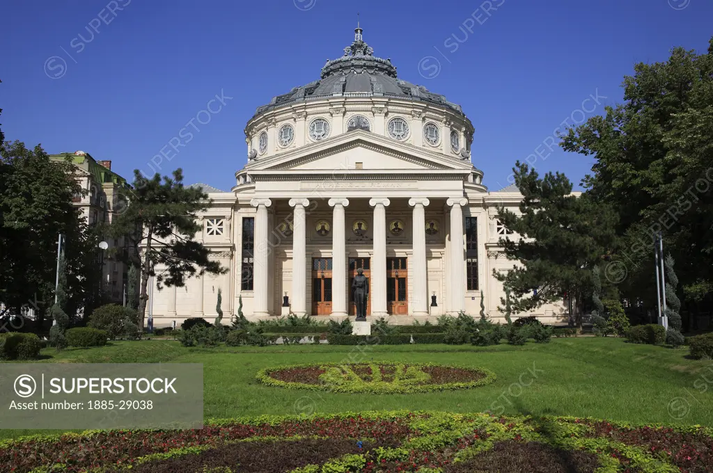 Romania, Bucharest, The Romanian Athenaeum concert hall
