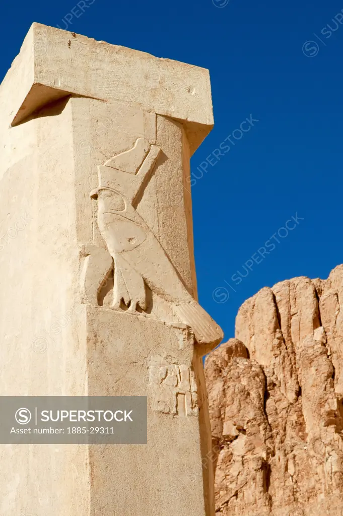 Egypt, Luxor - near, Temple of Queen Hatshepsut
