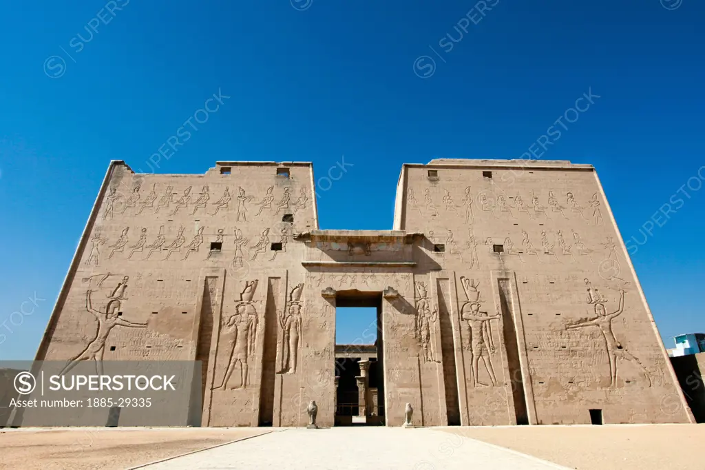 Egypt, Edfu, Temple of Horus