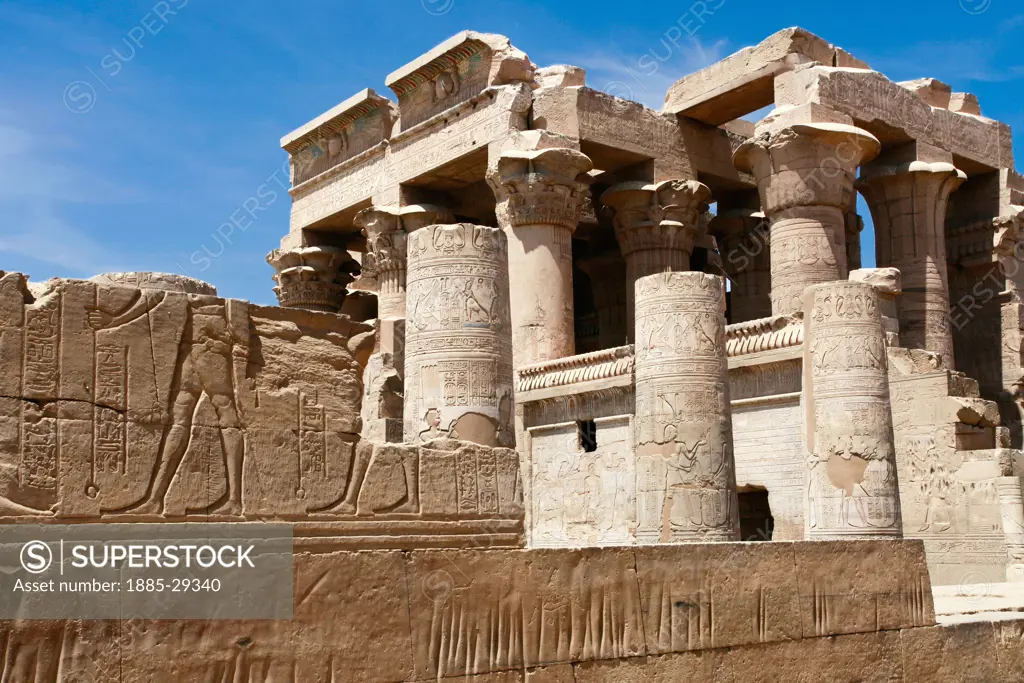 Egypt, Kom Ombo, Temple of Haroeris and Sobek
