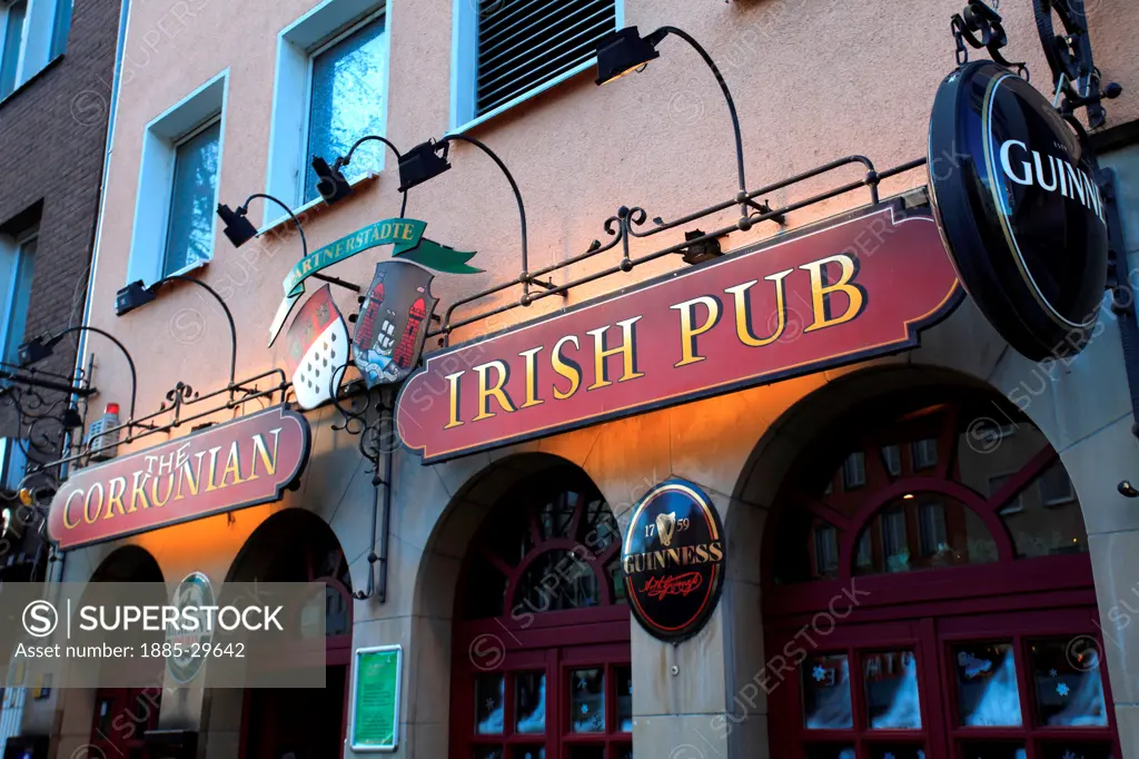 The Corkonian Irish Pub, Cologne City, North Rhine-Westphalia, Germany, Europe