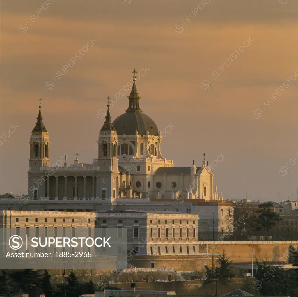 Spain, , Madrid, Cathedral of Nuestra Senora De La Almudena