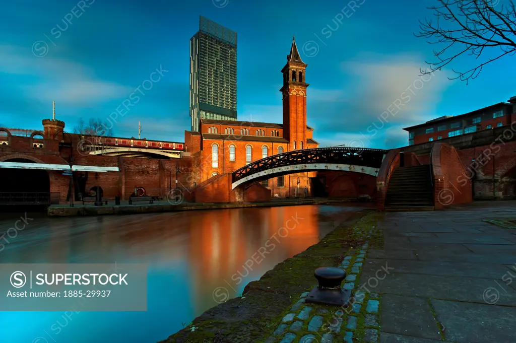3967 The Beetham Tower and Castlefield Manchester UK
