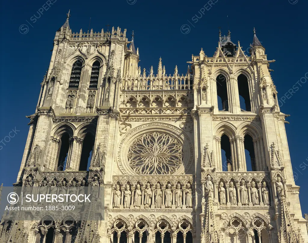 France, Picardy, Amiens, Cathedral