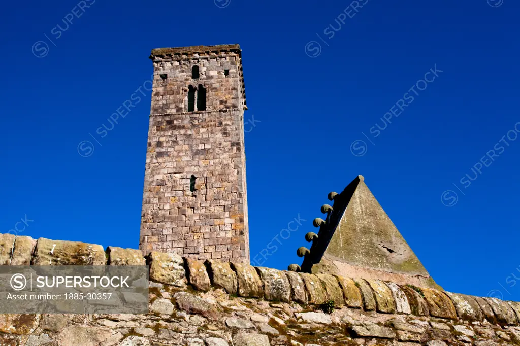 St Rules Tower at St Andrews Cathedral Fife Scotland