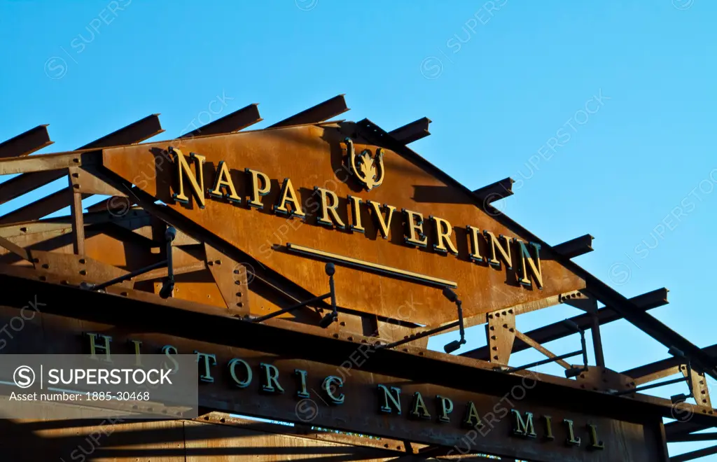 The Historic Napa Mill, Napa, Califormia, USA
