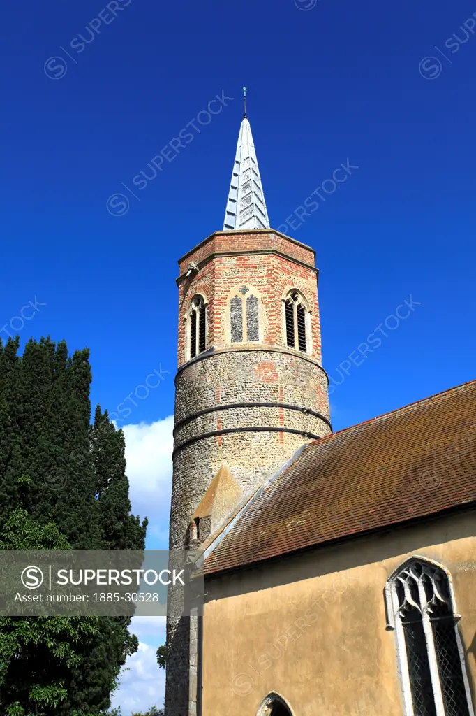 St Marys parish church, market town of Diss, Norfolk, England, Britain, UK