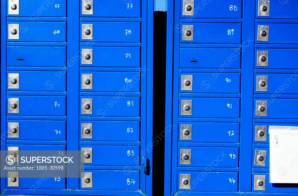 Mail Boxes, Crete, Greece