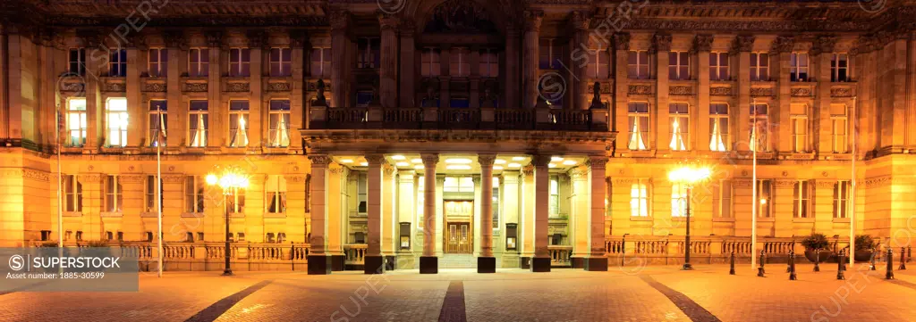 Council House buildings in Victoria Square, Birmingham City, West Midlands, England, UK