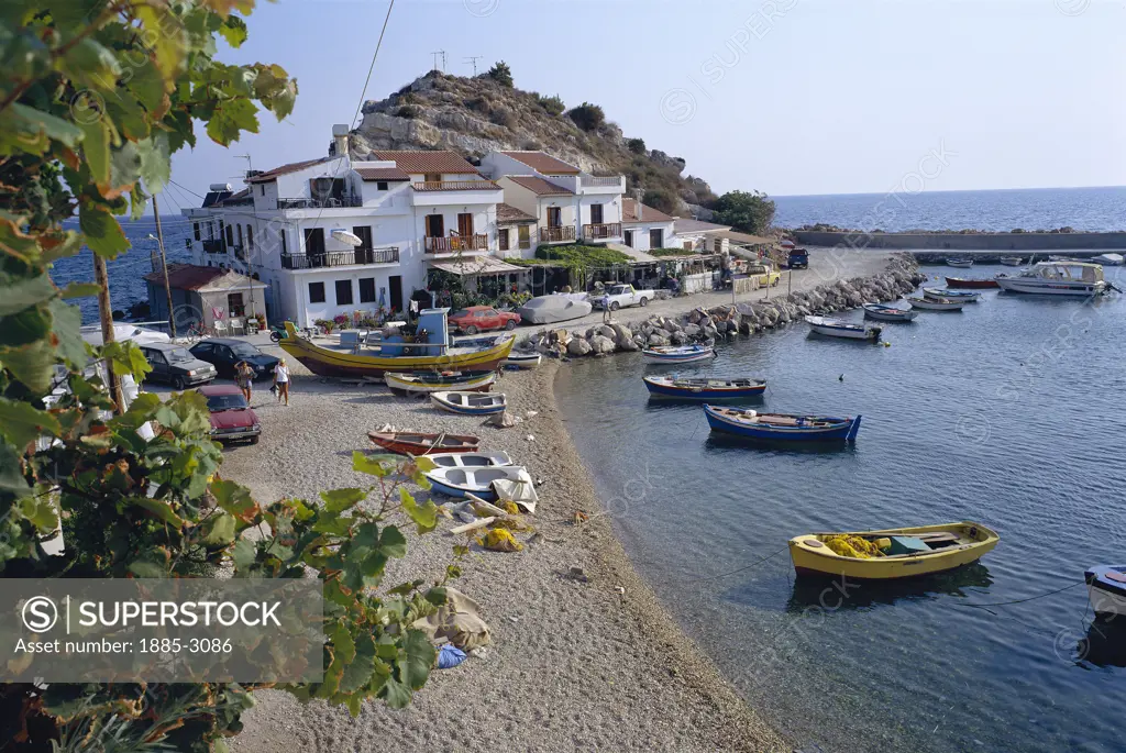Greek Islands, Samos Island, Kokkarion, The Harbour