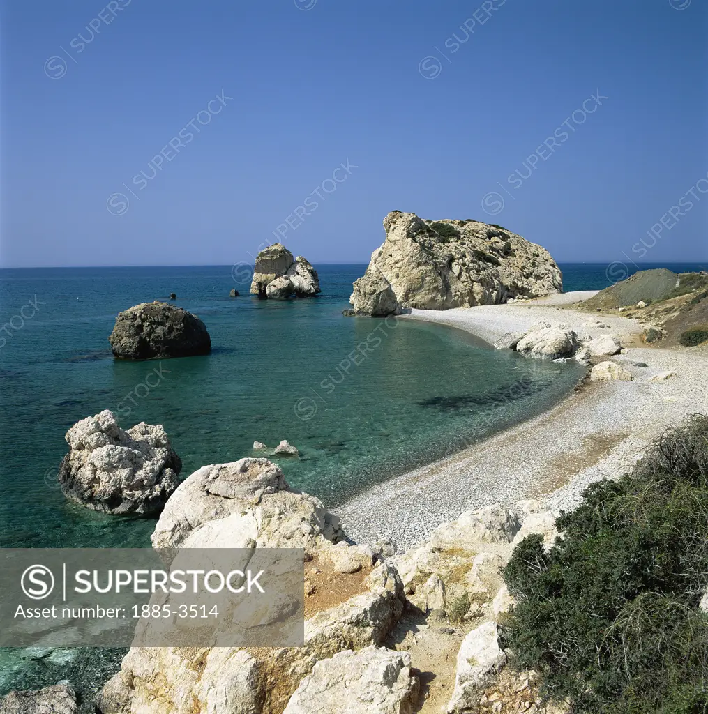 Cyprus, South, , Petra Trou Romiou (rock of Aphrodite)