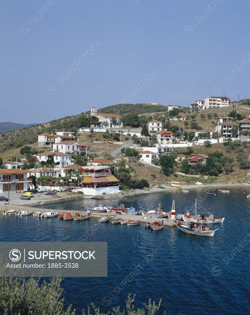 Greece, Halkidiki, General, Fishing Village