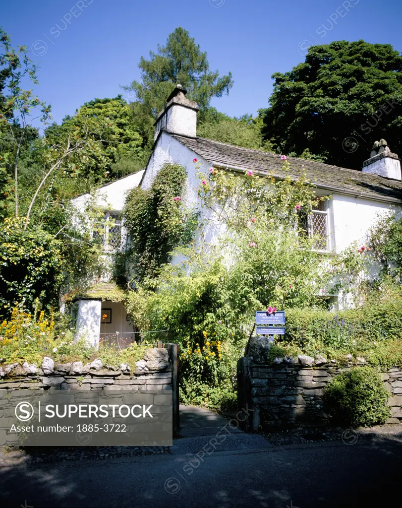 UK - England, Cumbria, Nr. Grasmere, Dove Cottage - 'wordsworth's Cottage'