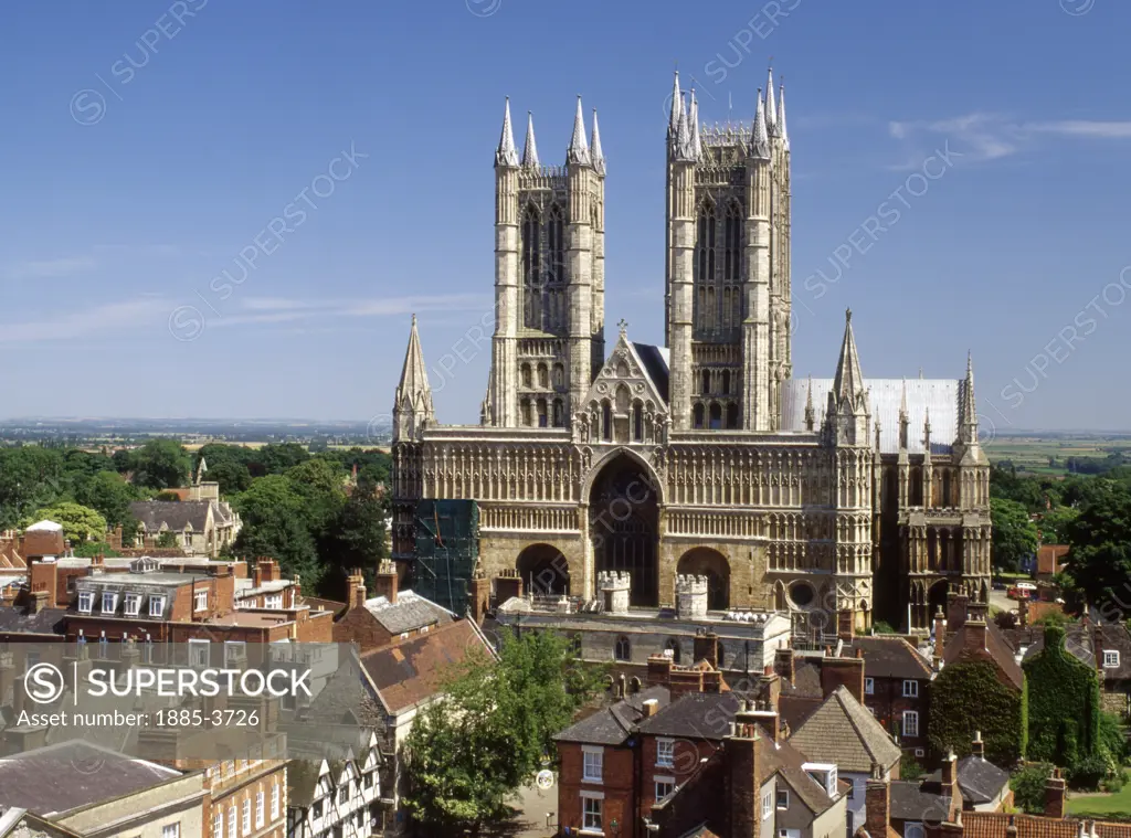 UK - England, Lincolnshire, Lincoln, Lincoln Cathedral