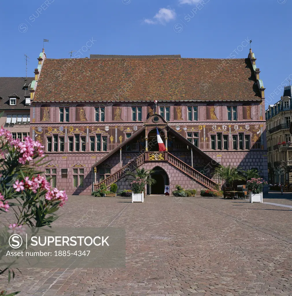 France, Alsace, Mulhouse, Hotel De Ville