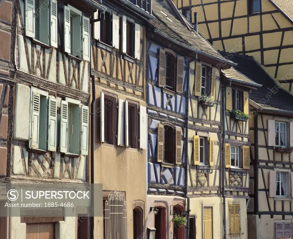 France, Alsace, Colmar, 'little Venice' - Tanners' Quarter