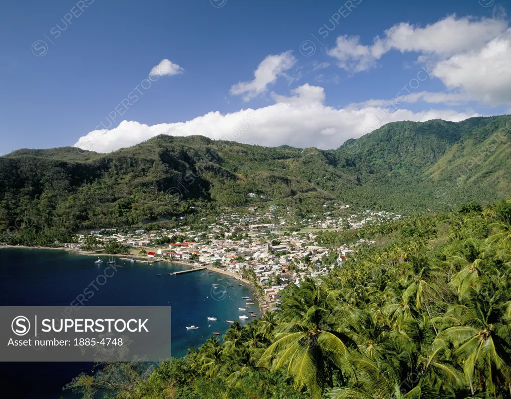 Caribbean, St. Lucia, Soufriere, Overview