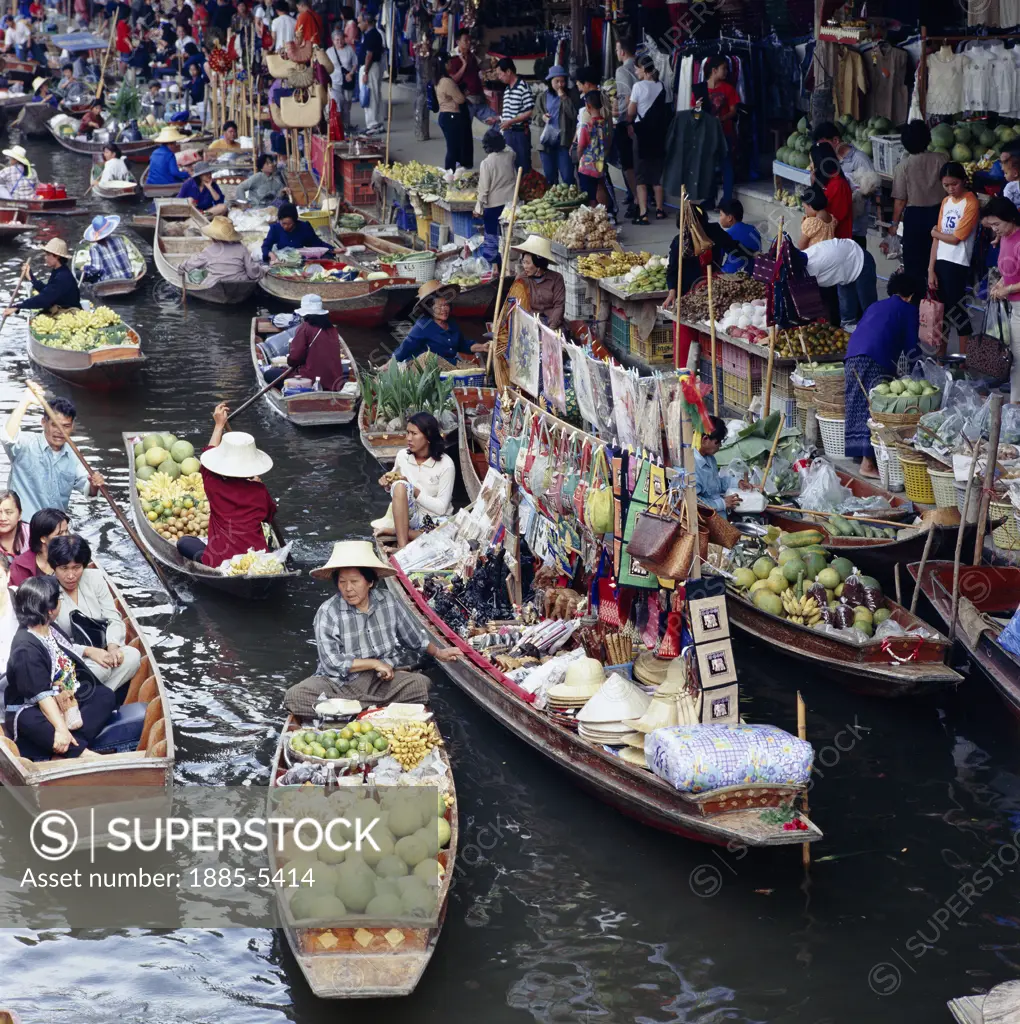 Thailand, , Damnoen Saduak, Floating Market
