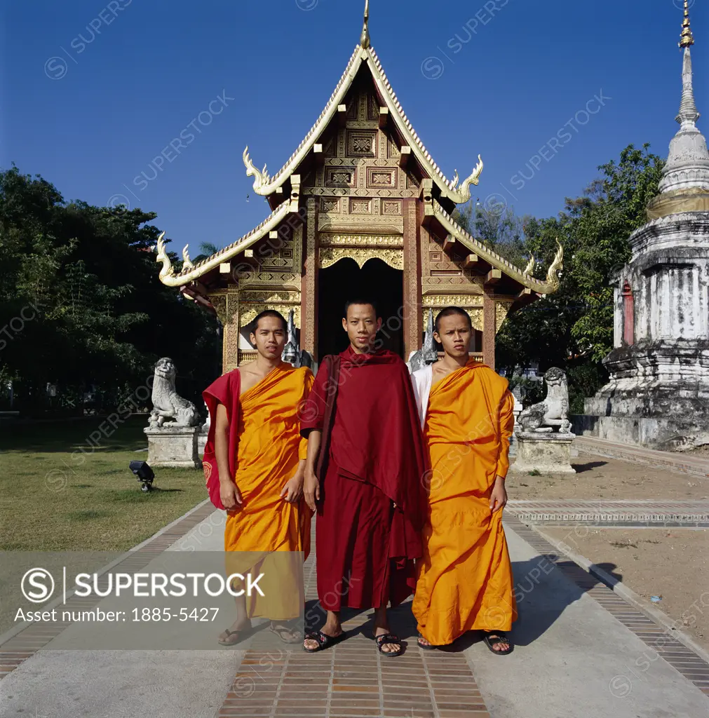 Thailand, , Chiang Mai, Wat Phra Singh (temple)