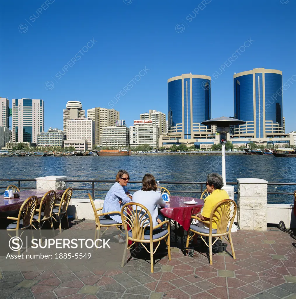 United Arab Emirates, , Dubai, Cafe Scene (fatafeet Cafe) By Dubai Creek