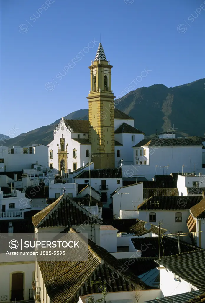 Spain, Costa del Sol, Estepona, Los Remedios Church