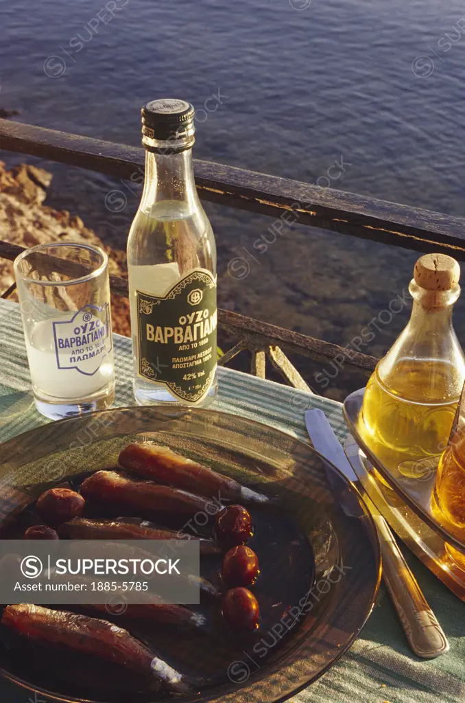Greek Islands , Lesbos Island, General, Local Food and Drink