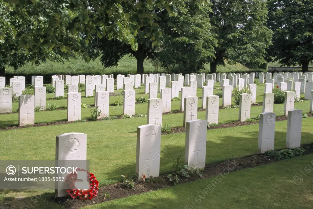 Belgium, Flanders, Ypres (Ieper), War Graves